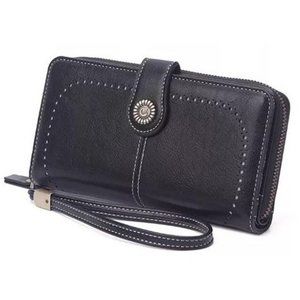 Women Ladies Leather Long Wallet Card Holder Purse Handbag Clutch RFID Handbag